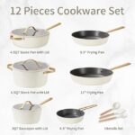 12-Piece Carote Saudi Collection Nonstick Cookware Set