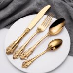 piece luxury stainless steel silverware set - Image 3