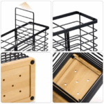 Compartment rectangular Countertop Multifunctional Organizer