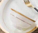 Bone China Ceramic Dinnerware Set - Image 2