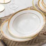 Bone China Ceramic Dinnerware Set - Image 4