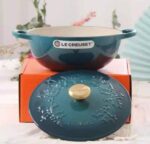 Deep Teal Le Creuset Dutch Oven