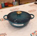 Deep Teal Le Creuset Dutch Oven - Image 4