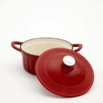 Red Enamel cast iron cookware  - Image 5