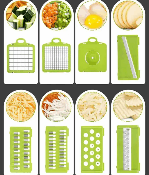Multifunctional 14 in 1 Vegetable Chopper