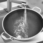 Wok Large Handle Non-Stick Cookware Iron Pot(44CM) - Image 4