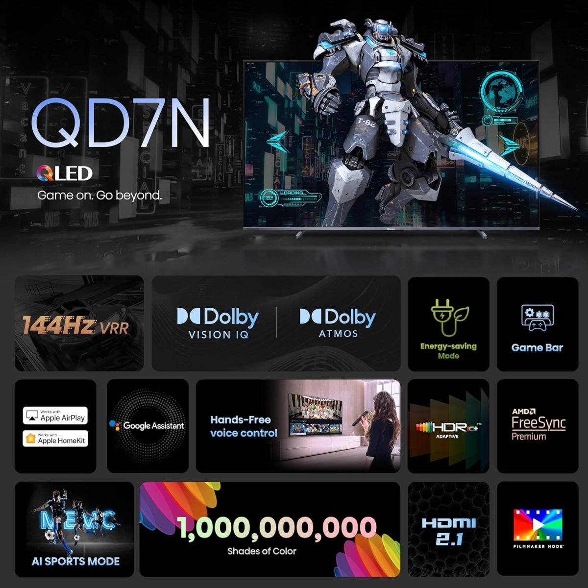 HISENSE QLED TV 100Q7QRM - Image 4