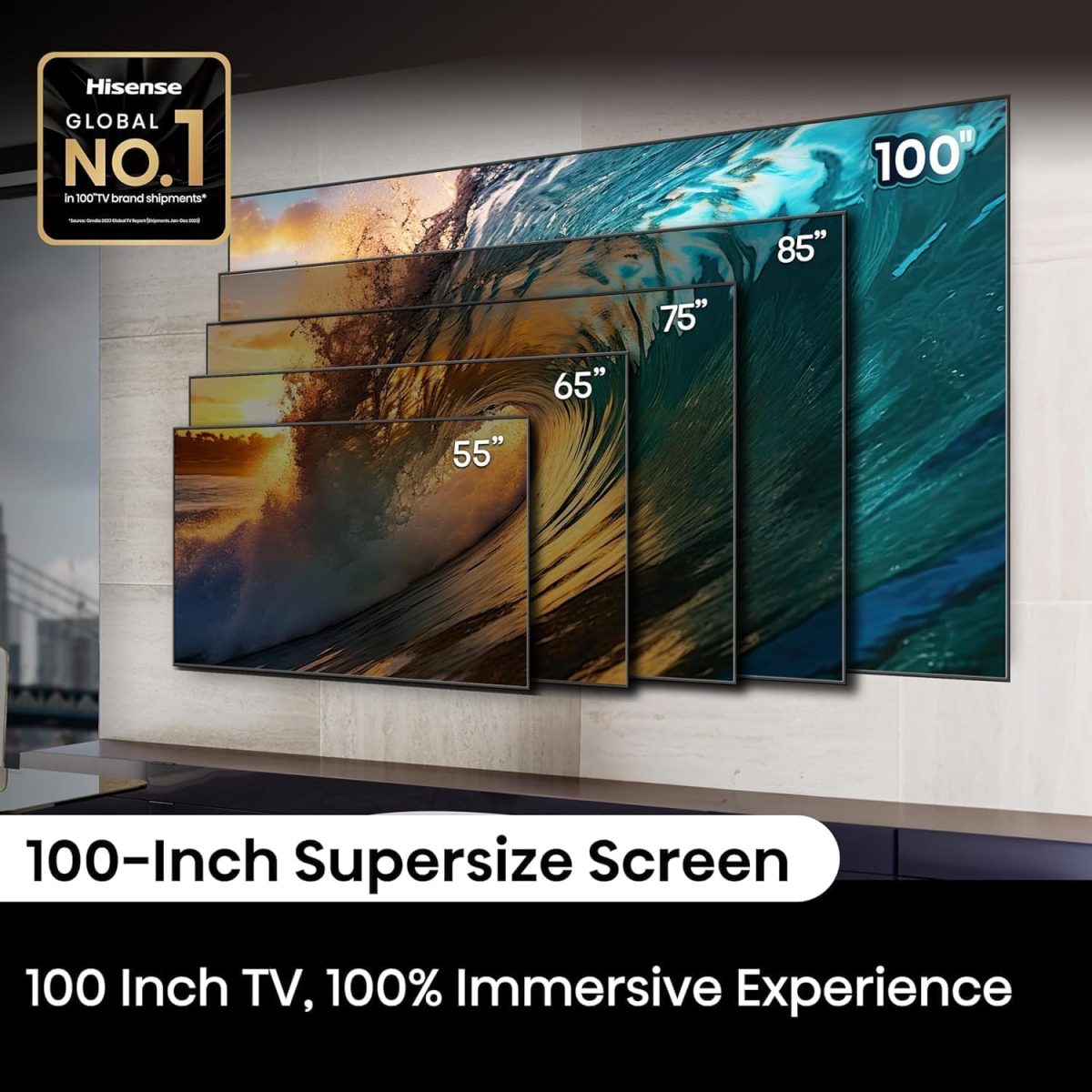 HISENSE QLED TV 100Q7QRM - Image 3